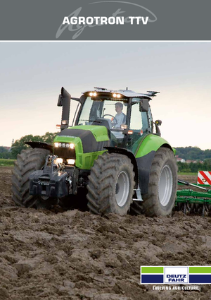 Tracteurs 4WD DEUTZ-FAHR Agrotron TTV 630 DCR