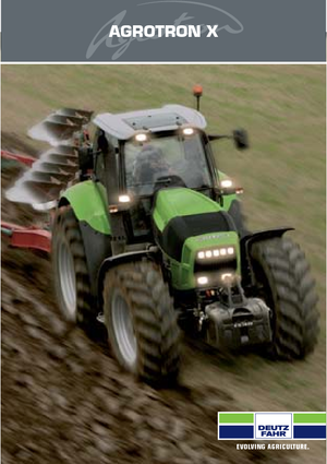 Tracteurs 4WD DEUTZ-FAHR Agrotron X 710 DCR