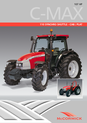 Tracteurs 4WD McCormick C 110 Max