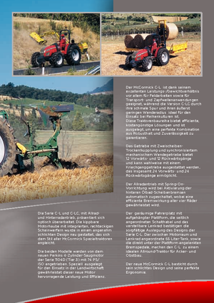 Tracteurs 4WD McCormick C 80 L