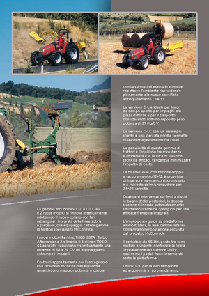 Tracteurs 4WD McCormick C 70 L