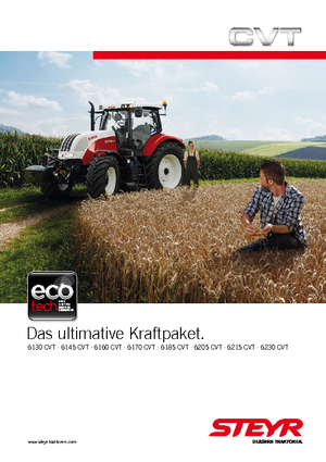 Tracteurs 4WD Steyr CVT 6230 Basis