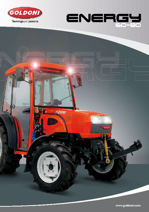 Tracteurs 4WD Goldoni Energy 60