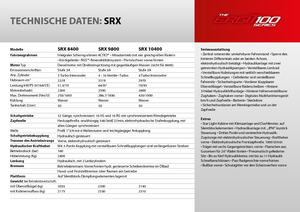 Tracteurs 4WD Carraro SRX 8400