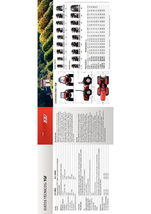 Tracteurs 4WD Carraro Ergit TGF 9800