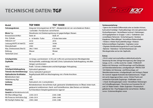 Tracteurs 4WD Carraro Ergit TGF 9800