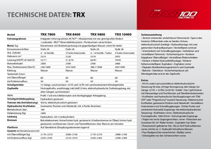 Tracteurs 4WD Carraro Ergit 100 TRX 7800