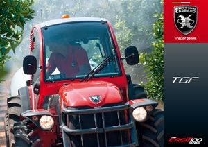 Tracteurs 4WD Carraro Ergit TGF 10400