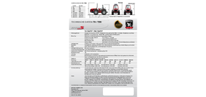 Tracteurs 4WD Carraro TRX 7800 S
