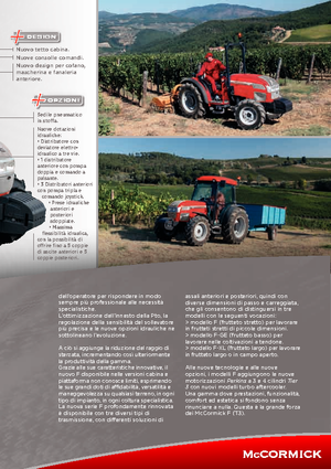 Tracteurs 4WD McCormick F 120 XL