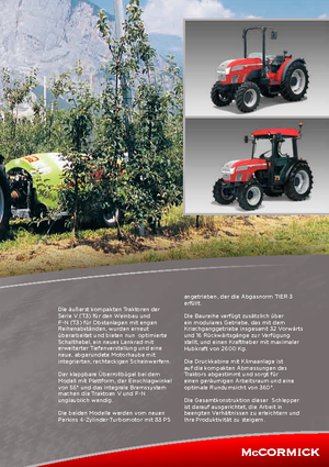 Tracteurs 4WD McCormick F 90 N 20