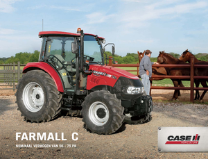 Tracteurs 4WD Case IH Farmall 65 C Komfort