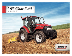 Tracteurs 4WD Case IH Farmall 85 C Komfort