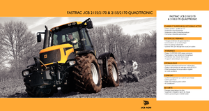 Tracteurs 4WD JCB Fastrac 2155