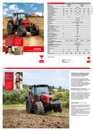 Tracteurs 4WD SAME Fortis 160