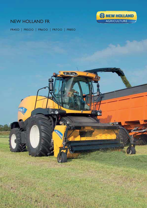 Ensileuses - traction 4 roues New Holland FR 850
