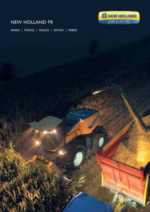 Ensileuses - traction 4 roues New Holland FR 850