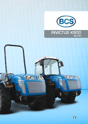 Tracteurs 4WD BCS Invictus 600 AR
