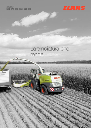 Ensileuses - traction 4 roues Claas Jaguar 970