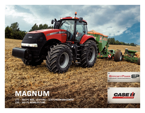 Tracteurs 4WD Case IH Magnum 260 Basis