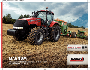 Tracteurs 4WD Case IH Magnum 260 Basis