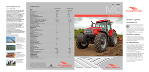 Tracteurs 4WD McCormick MC 135