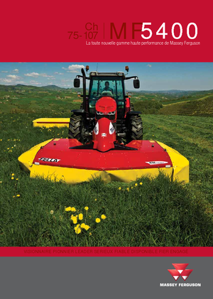 Tracteurs 4WD Massey Ferguson MF 5430-4 Freisicht
