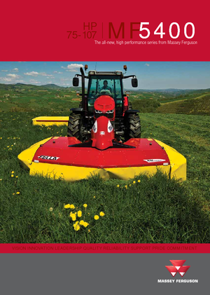 Tracteurs 4WD Massey Ferguson MF 5430-4 Freisicht
