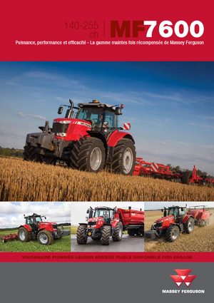 Tracteurs 4WD Massey Ferguson MF 7615 Dyna-VT