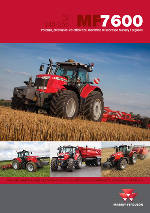 Tracteurs 4WD Massey Ferguson MF 7615 Dyna-VT