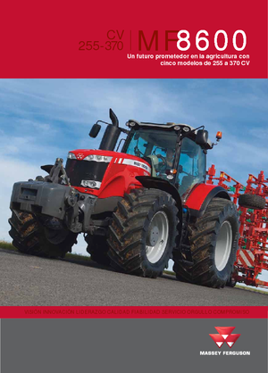 Tracteurs 4WD Massey Ferguson MF 8660 Dyna-VT