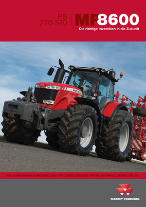 Tracteurs 4WD Massey Ferguson MF 8660 Dyna-VT
