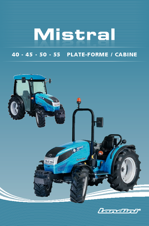 Tracteurs 4WD Landini Mistral 45