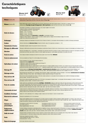 Tracteurs 4WD Reform Werke Mounty 100 V