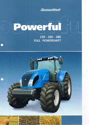 Tracteurs 4WD Landini Powerful 230