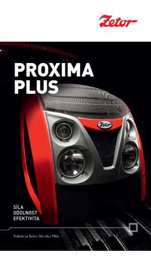 Tracteurs 4WD Zetor Proxima Plus 90