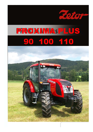 Tracteurs 4WD Zetor Proxima Plus 90