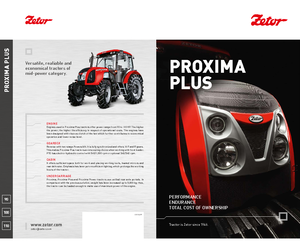 Tracteurs 4WD Zetor Proxima Plus 90