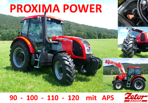 Tracteurs 4WD Zetor Proxima Power 100