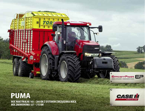 Tracteurs 4WD Case IH Puma 140 MC Komfort EHR