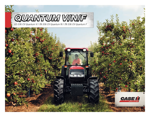 Tracteurs 4WD Case IH Quantum 105 F  Komfort 2