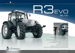 Tracteurs 4WD Lamborghini R 3 EVO 85 DT