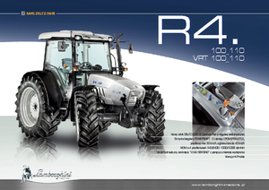 Tracteurs 4WD Lamborghini R 4.110 DT