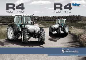 Tracteurs 4WD Lamborghini R 4.100 VRT