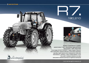Tracteurs 4WD Lamborghini R 7.210 DCR