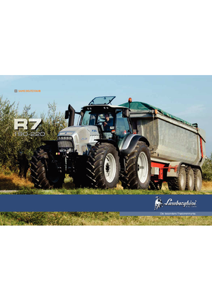 Tracteurs 4WD Lamborghini R 7.220 DCR