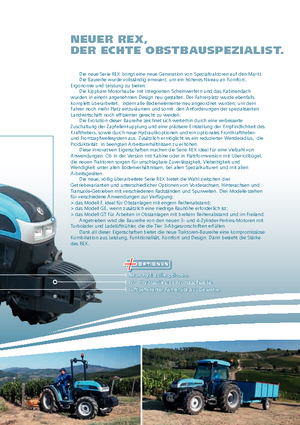 Tracteurs 4WD Landini Rex 90 F