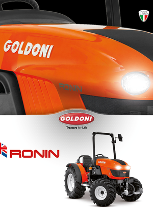 Tracteurs 4WD Goldoni Ronin 40