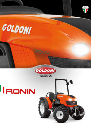 Tracteurs 4WD Goldoni Ronin 50