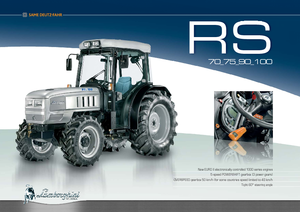 Tracteurs 4WD Lamborghini RS 75 schmal